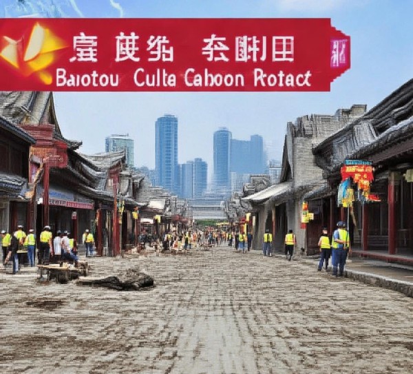 包头文化路整修工程招标，千年古街焕新颜，整修工程助力城市更新
