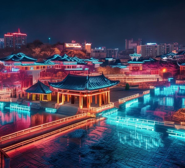 海瑞文化公园亮化工程,城市更新中的文化传承与创新 海瑞文化公园亮化工程,城市更新中的文化传承与创新